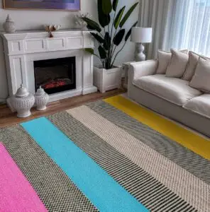 Colourful Modern rug