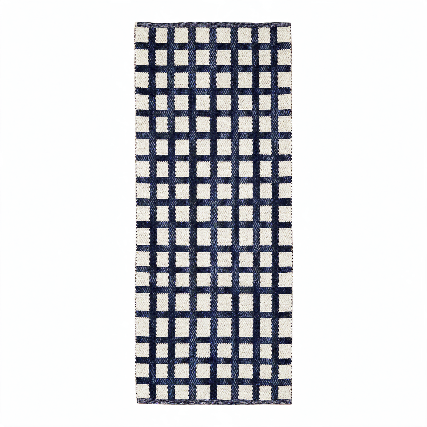Lattice Trellis Grid rug (APV-26005) shot on white studio background